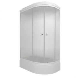 Душевая кабина Triton Коралл-Лайт Щ0000068947 левая 120x80 см профиль белый стекло градиент